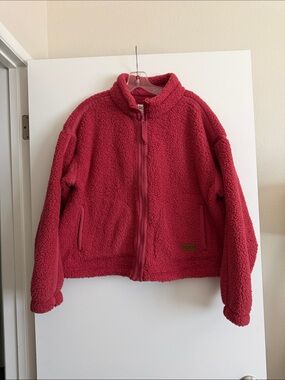 Roxy Sherpa Cropped Jacket